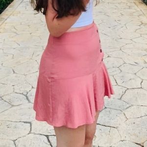 Zara High Waisted Mini Skirt